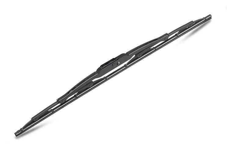 Conventional car wiper blade