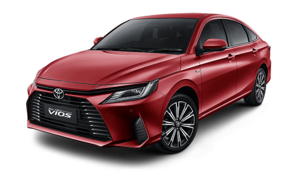 Red Toyota Vios 2023 